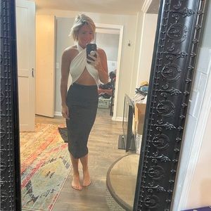 Convertible dress/skirt. Express. Size xs. New with tags